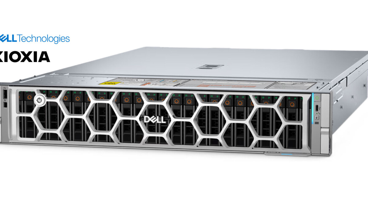 DellとKioxia、2RUサーバーに約10PBを詰め込む時代へ