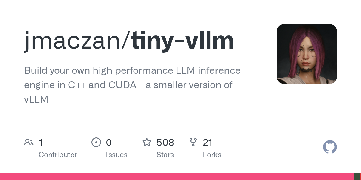 C++とCUDAで作る“小さなvLLM”入門：tiny-vllmが面白い理由
