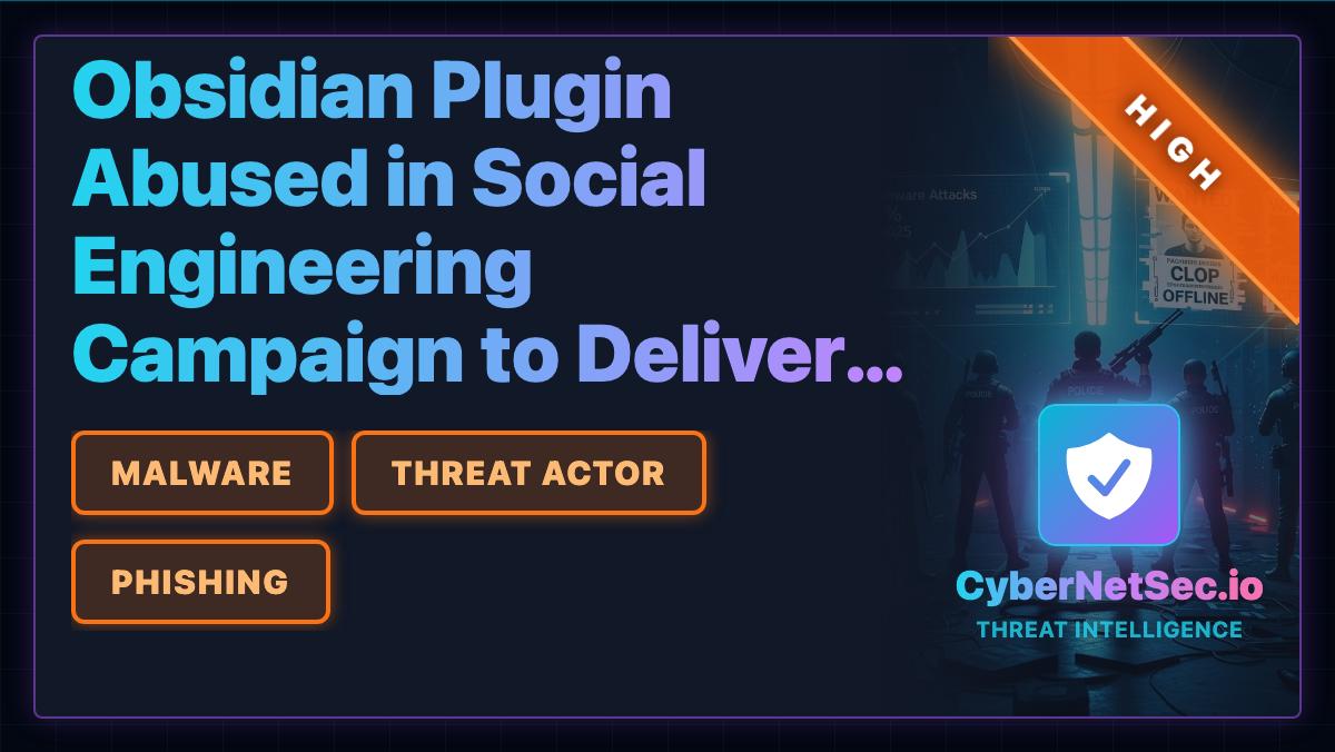 Obsidianの“便利機能”が悪用された？新型RAT「PHANTOMPULSE」を配るソーシャルエンジニアリング攻撃を解説