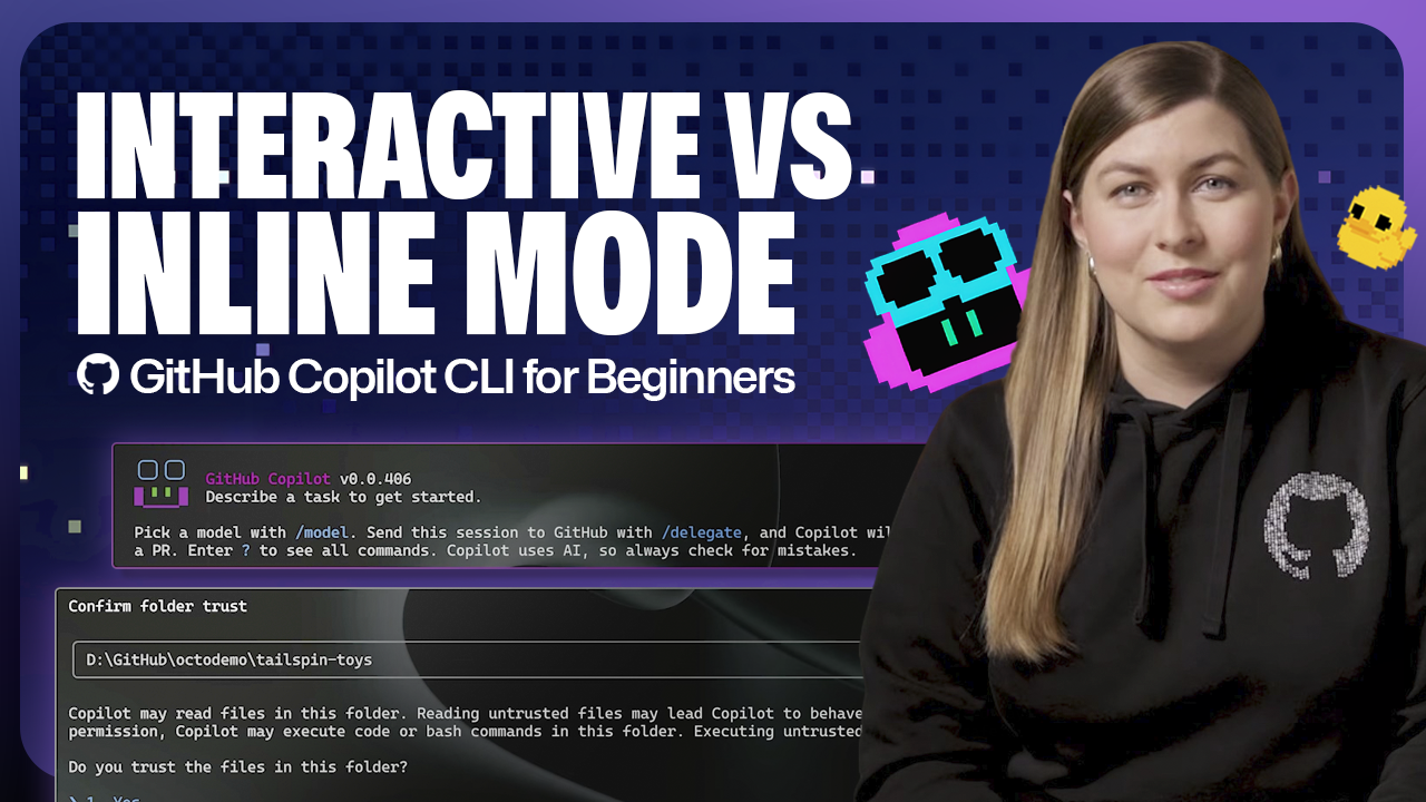 GitHub Copilot CLIの「interactive mode」と「non-interactive mode」をやさしく解説