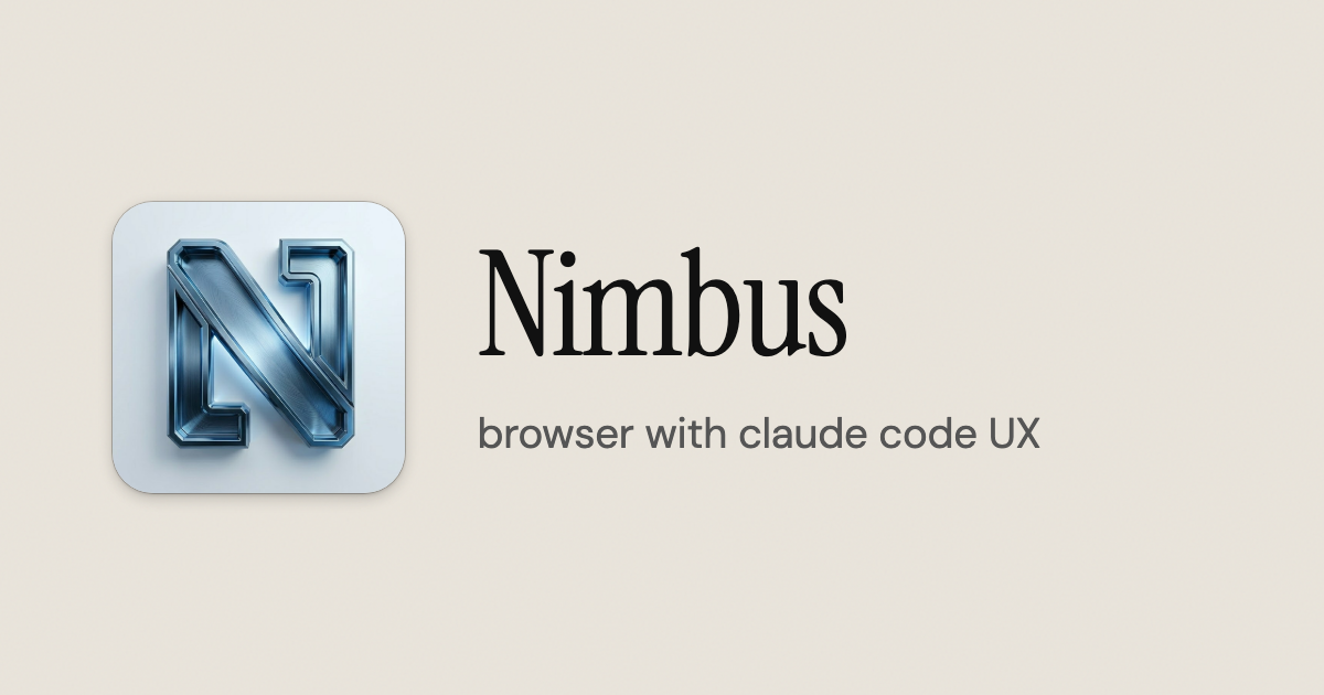 Nimbus Brings an AI-Native Browser Companion to the Web