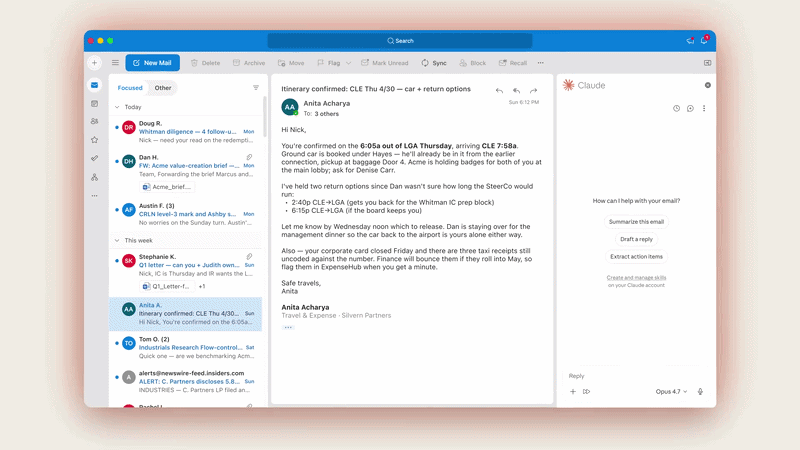 ClaudeがOutlook、Word、Excel、PowerPointをまたいで使えるように：Microsoft 365連携の意味をわかりやすく解説