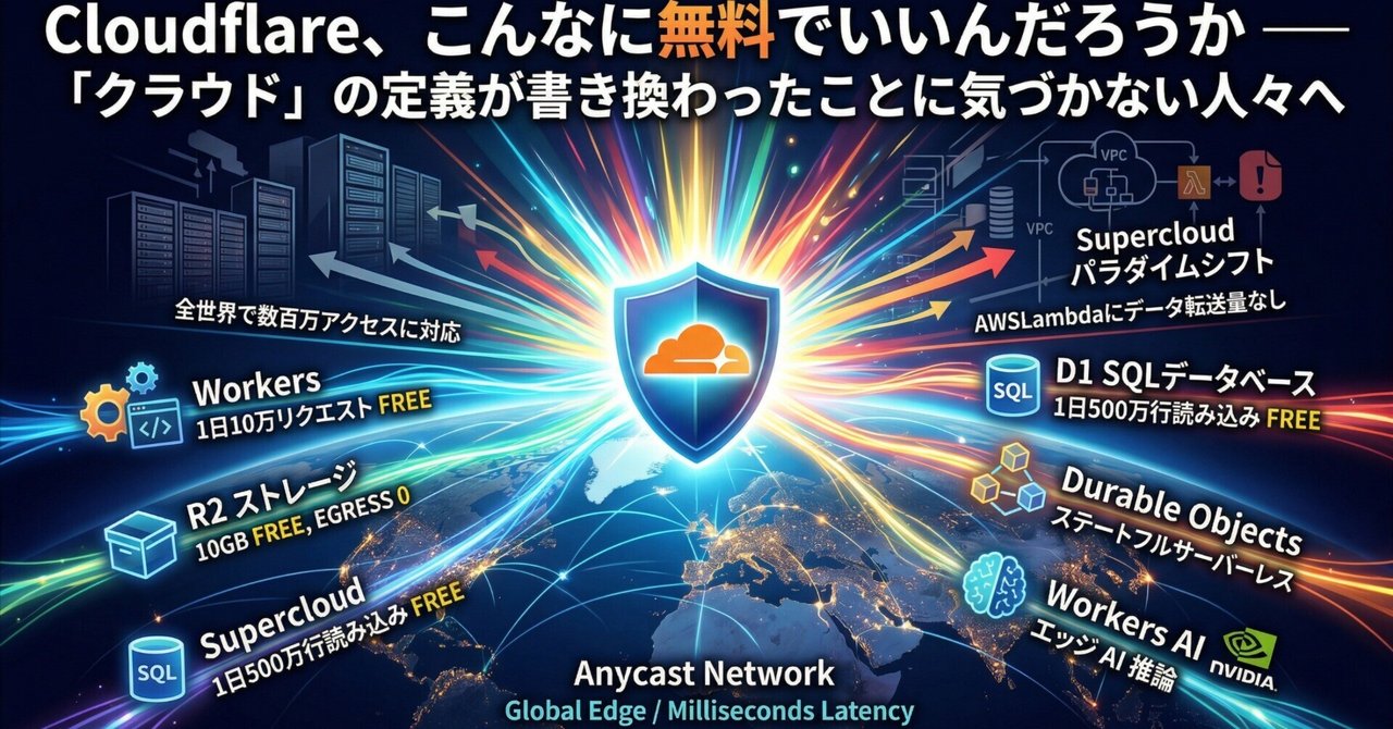 Cloudflareは「無料のCDN」ではない？ インターネットの土台を塗り替える超巨大サービスを読み解く