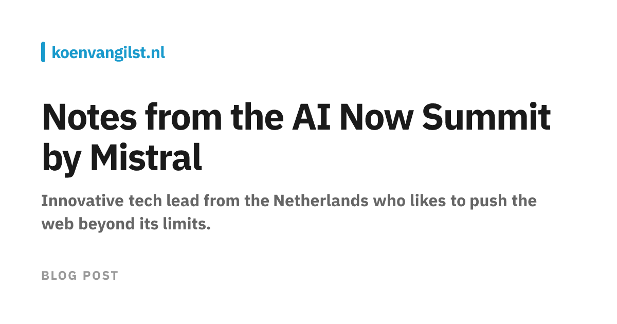 Mistral AI Now Summitで見えた「欧州版フルスタックAI」の野心